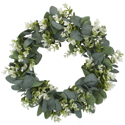Faux buchs kranz 9 - ,