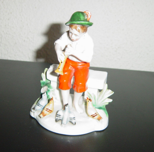 Seltene alte porzellanfigur - seltene,