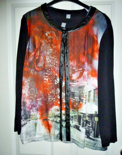 Erfo extravagante blusenjacke - extravagante,