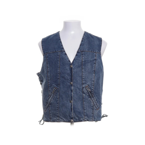 Leather stand jeansweste - leather, stand,