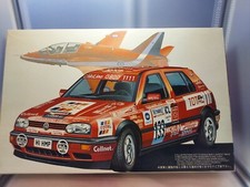 Fujimi 1/24 Scale Volkswagen Golf III GTI RAC Rally '93 Red Arrows Plastic kit