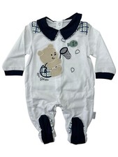 Les Jolies Baby Strampler Baumwolle Jersey Ganzanzug Herren Langarm