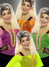 Netzshirts Neonfarben 80er