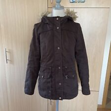 ? ONLY Winterjacke Parka Jacke Mantel Steppjacke Anorak Braun Gr.M Gr.38 Damen