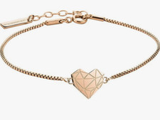 Liebeskind Damen Armband mit Herz Edelstahl & Roségold 20 cm