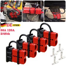 2/4 x Satz Batterie stecker