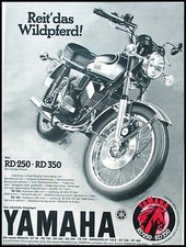Yamaha RD 250 - RD 350 originale  Werbung  1973