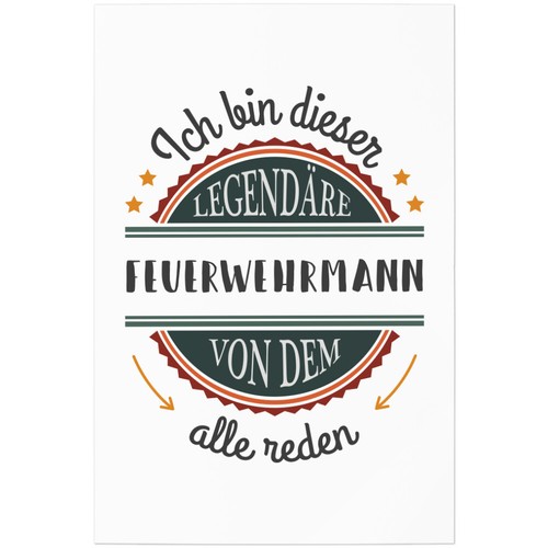 Ich bin dieser legendäre