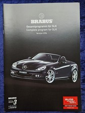 Brabus Mercedes SLK R 171, Prospekt 2.2006   mit Poster in der Mitte