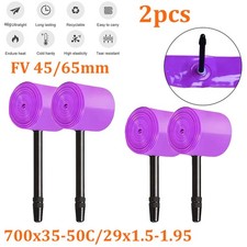 2Pcs TPU Rennrad MTB Fahrrad Reifen Innenschlauch 700x35-50C 29x1.5-1.95