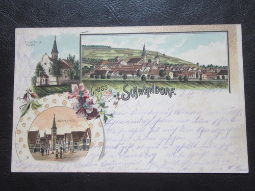 Gruss aus schwandorf um - ak,