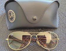 Ray Ban 59014 Brille Goldfarben Glas braun farbverlauf