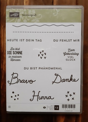 Stampin stempelset - up!★,