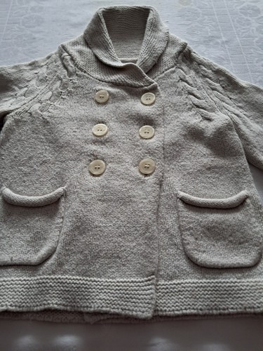 Strick jacke langarm - h&m-, strick-jacke-