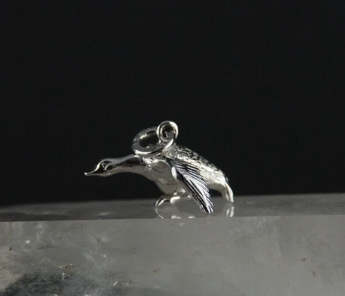 Charm anhänger silber vogel - anhänger,