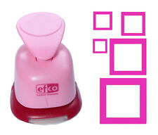 Motiv-Stanzer Quadrat Viereck, S-XXL Auswahl, Motivlocher Efco Craft Punch 001