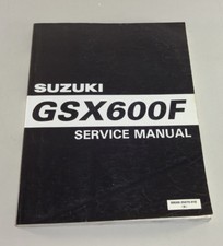 Service manual suzuki gsx 600 - gsx,