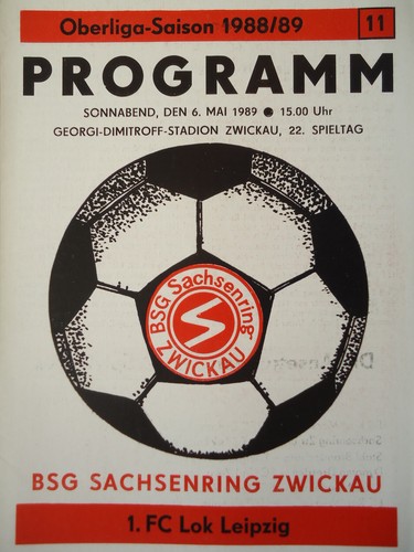 Programm 1988 bsg - programm, 1988/89