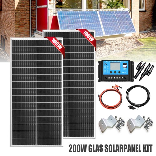 Glas solarpanel kit - glas,