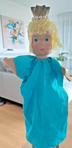 Handpuppen holzkopf von - handpuppen,