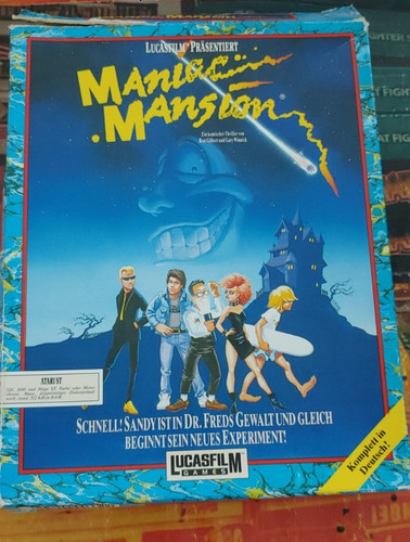 Maniac mansion lucasfilm - mansion, (lucasfilm