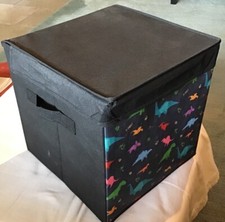 2 x Aufbewahrungsbox, Spielzeugkiste 27 x 27 x 27 cm