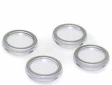 Lampenglas geprägt silber 4