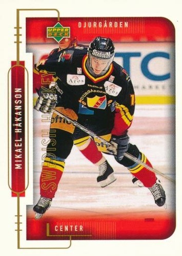 1999 swedish upper deck - swedish, #43