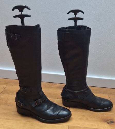 Belstaff biker damenstiefel - belstaff,