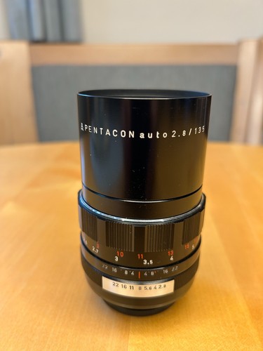 Pentacon auto 135 - 2.8/135, mc