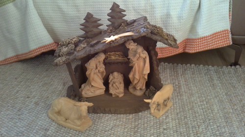Weihnachts krippe holzfiguren - weihnachts,