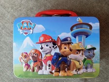 Paw Patrol  Metallkoffer mit 3 Puzzel neuwertig Koffer
