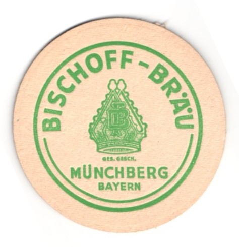 Bierdeckel münchberg bayern - bierdeckel,