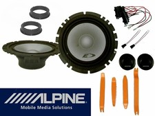 Alpine für VW Golf 4 IV 1J ab 1997  Lautsprecher Boxen Set Tür Vorn Hinten 280W