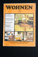 DDR Wohnen 1981 Zeitschrift Wohnen Einrichten Innenarchitektur Tapeten,Küchen