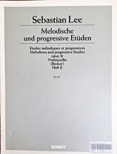 Sebastian Lee-Melodische u. progressive Etüden-Op.31 Violoncello Heft 2 Nr. 9192