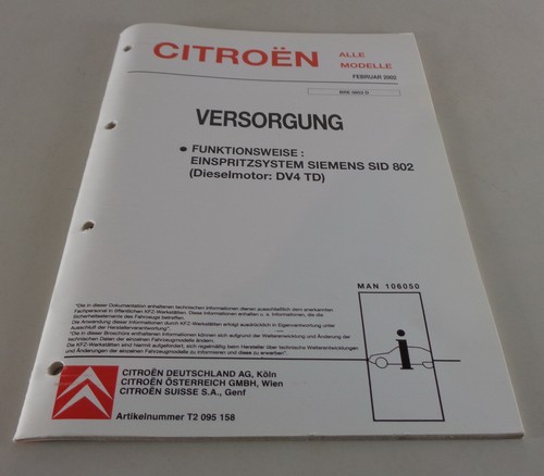 Werkstatthandbuch citroen - werkstatthandbuch,