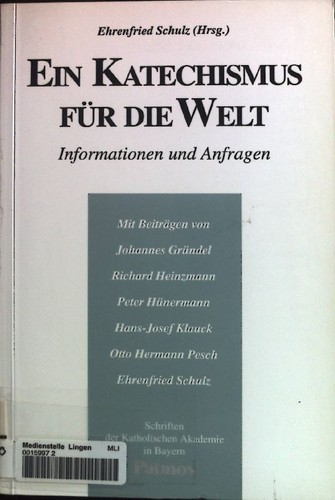 Ein katechismus für die welt - für,