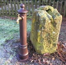 Gartenbrunnen - Standbrunnen Garten Säulenbrunnen - Stehbrunnen Wasserzapfhahn