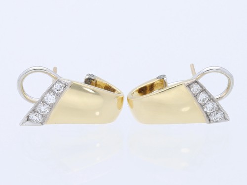 Brillanten ohrringe 750 - ohrringe,