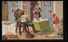 Künstler-AK Arthur Thiele: Im