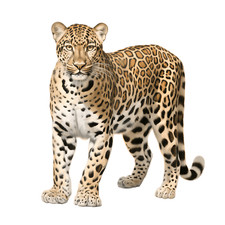 Car Sticker 18x18 cm | Leopard