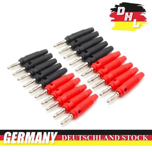 20x bananenstecker schraubbar - 20x,