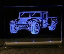 Hummer H1 als  AutoGravur auf