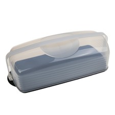 Tupperware Königskuchenbehälter Tortenbehälter transparent/anthrazit