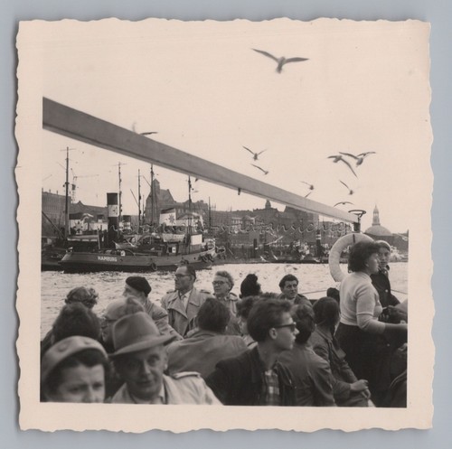 Hamburg 1957 dampfer - hamburg,