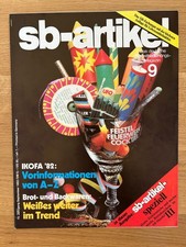 Alte Zeitschrift "sb-Artikel" mit FEISTEL Feuerwerk Abbildung von 1982
