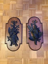 2 dekorative Jagd-Wandtafeln