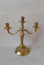 Antiker Messing-Kerzenständer