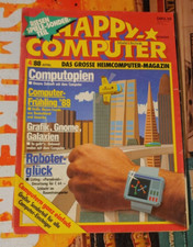Happy Computer April 04/88 1988 (Markt & Technik) Magazin Commodore Atari PC